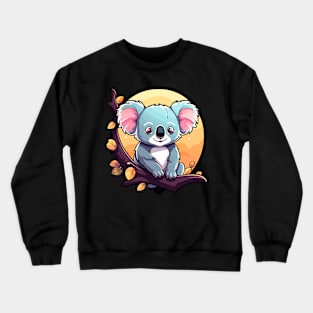 Koala Bear Illustration Crewneck Sweatshirt